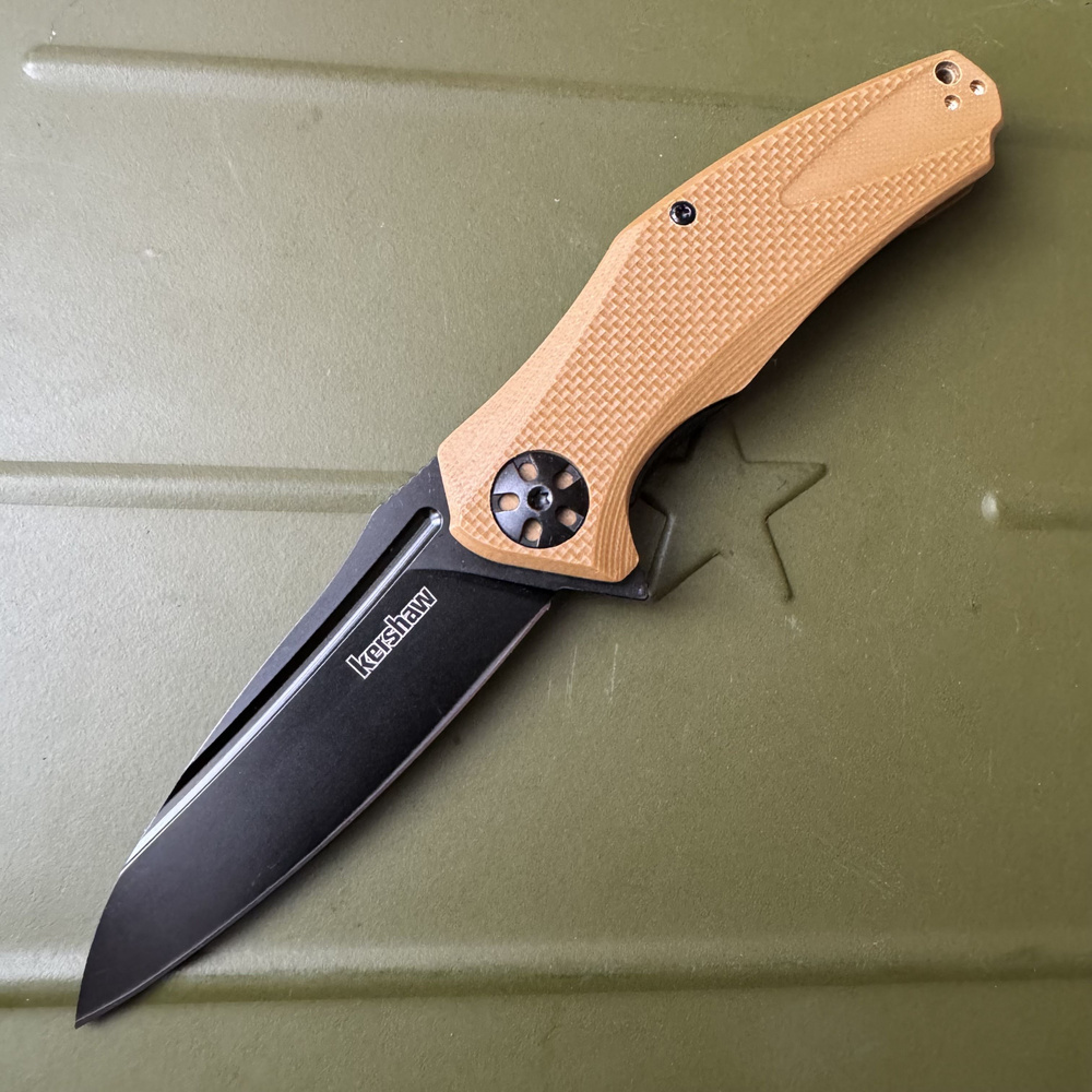 Складной нож Kershaw 7008, длина лезвия 9.5 см - купить с доставкой по  выгодным ценам в интернет-магазине OZON (1549493347)