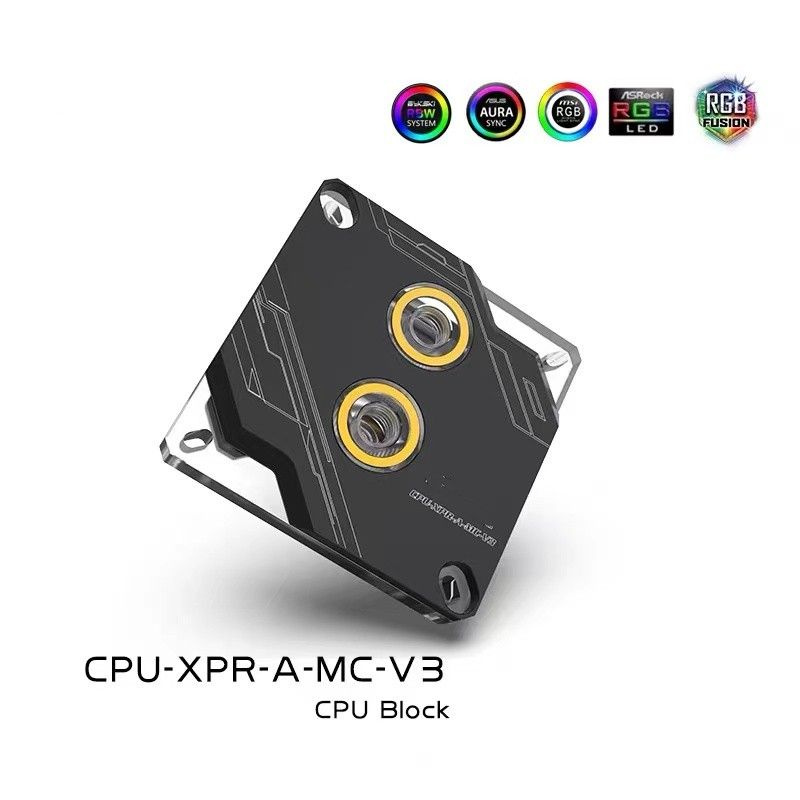 Компьютерный процессор с водяным охлаждением с поддержкой 12 / 13 / 14 ...