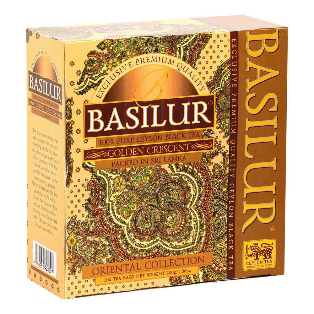 Чай черный Basilur Восточная коллекция золотой месяц 2 г х 100 шт  #1