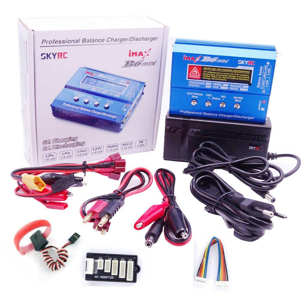 Оригинальный балансировочный зарядное устройство SKYRC IMAX B6 mini 60W ...