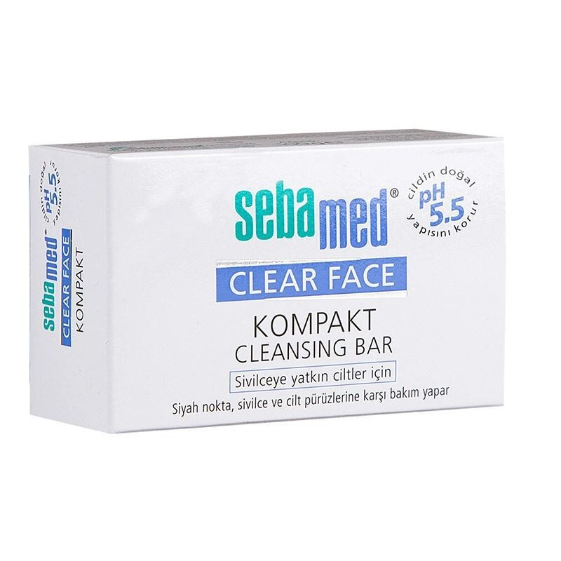 Sebamed Очищающий компакт для лица 100 гр #1