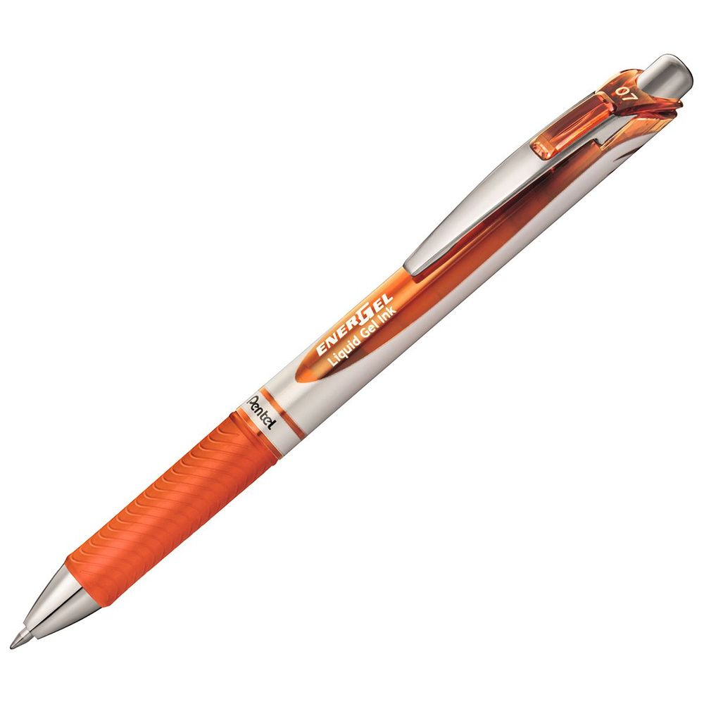 Ручка гелевая PENTEL ENERGEL BL77-FX ORANGE оранжевые чернила #1