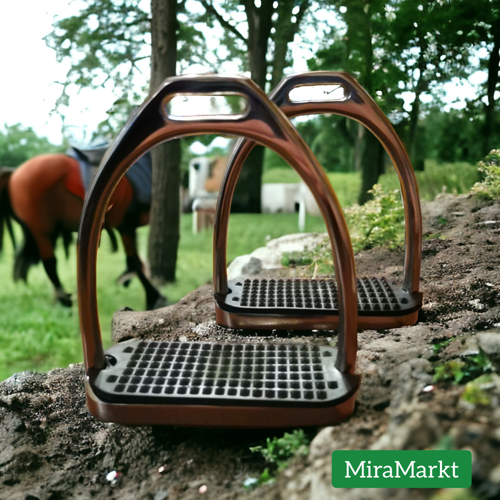 Стремена для лошади из нержавеющей стали 120х40мм - купить с доставкой ...