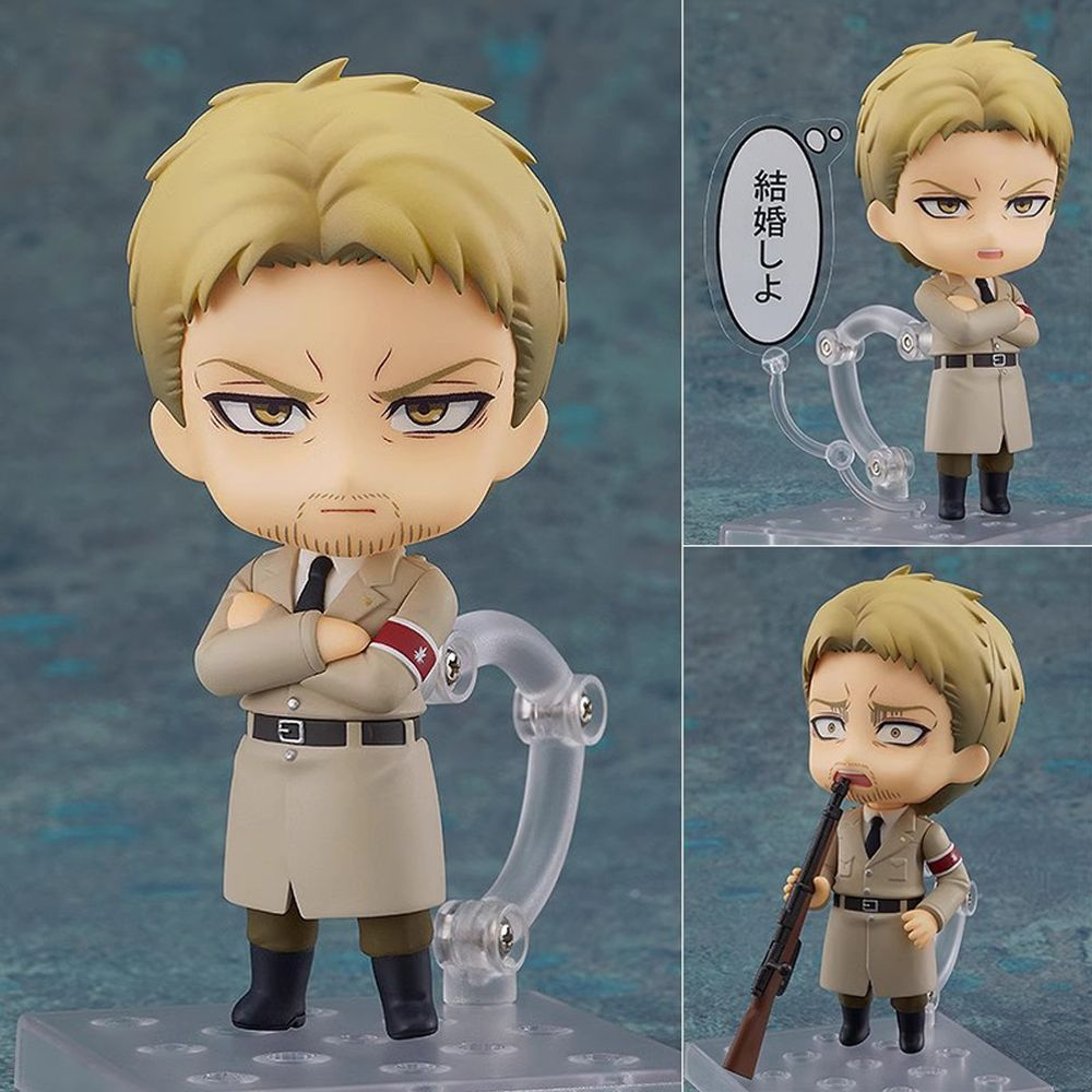 Фигурка атака титанов финальный сезон Райнер Браун / Attack on Titan Reiner Braun нендороида (10см) 1893 #1