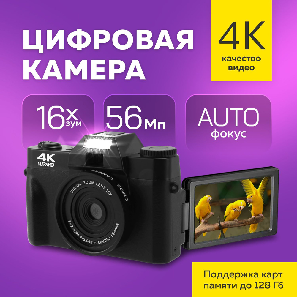 Цифровая камера Nitta 56Mp 4K X16 #1