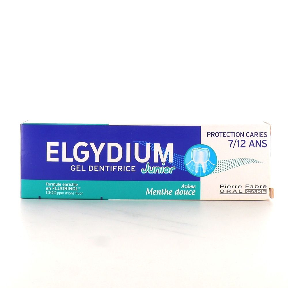 ORAL CARE ELGYDIUM Junior Зубная паста-гель для детей 7/12 лет MILD MINT FLAVOUR, 50 мл  #1