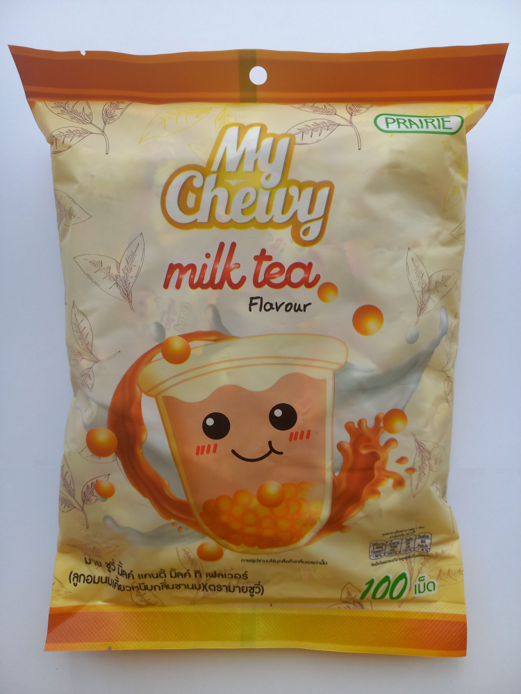 Конфеты My Chewy Milk Candy со вкусом Молочного чая / Тайские экзотические жевательные сладости Май Чуи #1