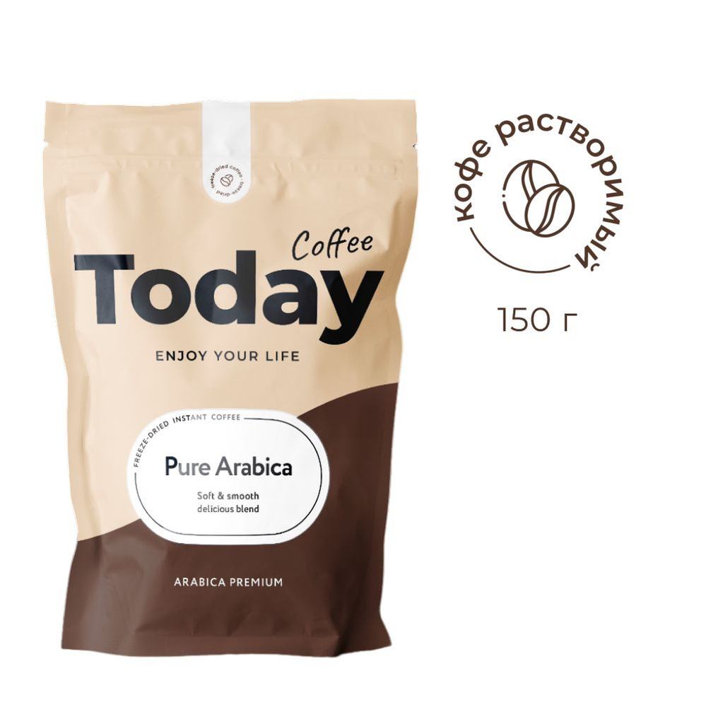 Кофе растворимый TODAY Pure Arabica, 150 г #1