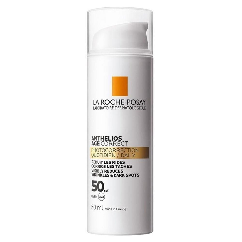 La Roche Posay Anthelios Age Correct SPF50 Солнцезащитный крем для лица против пятен и морщин, 50 мл #1