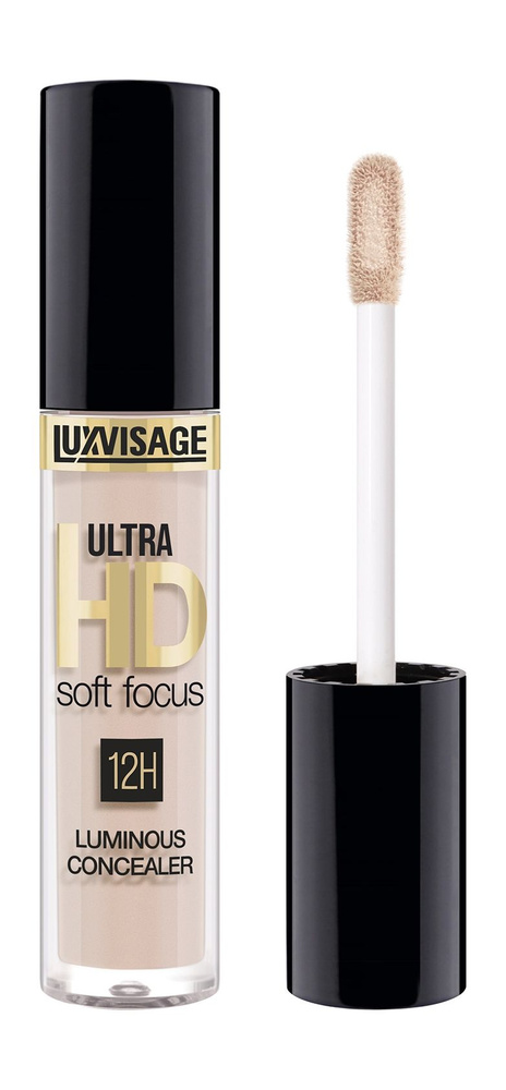 LUXVISAGE Консилер светоотражающий ULTRA HD soft focus 12H, 12 тон #1