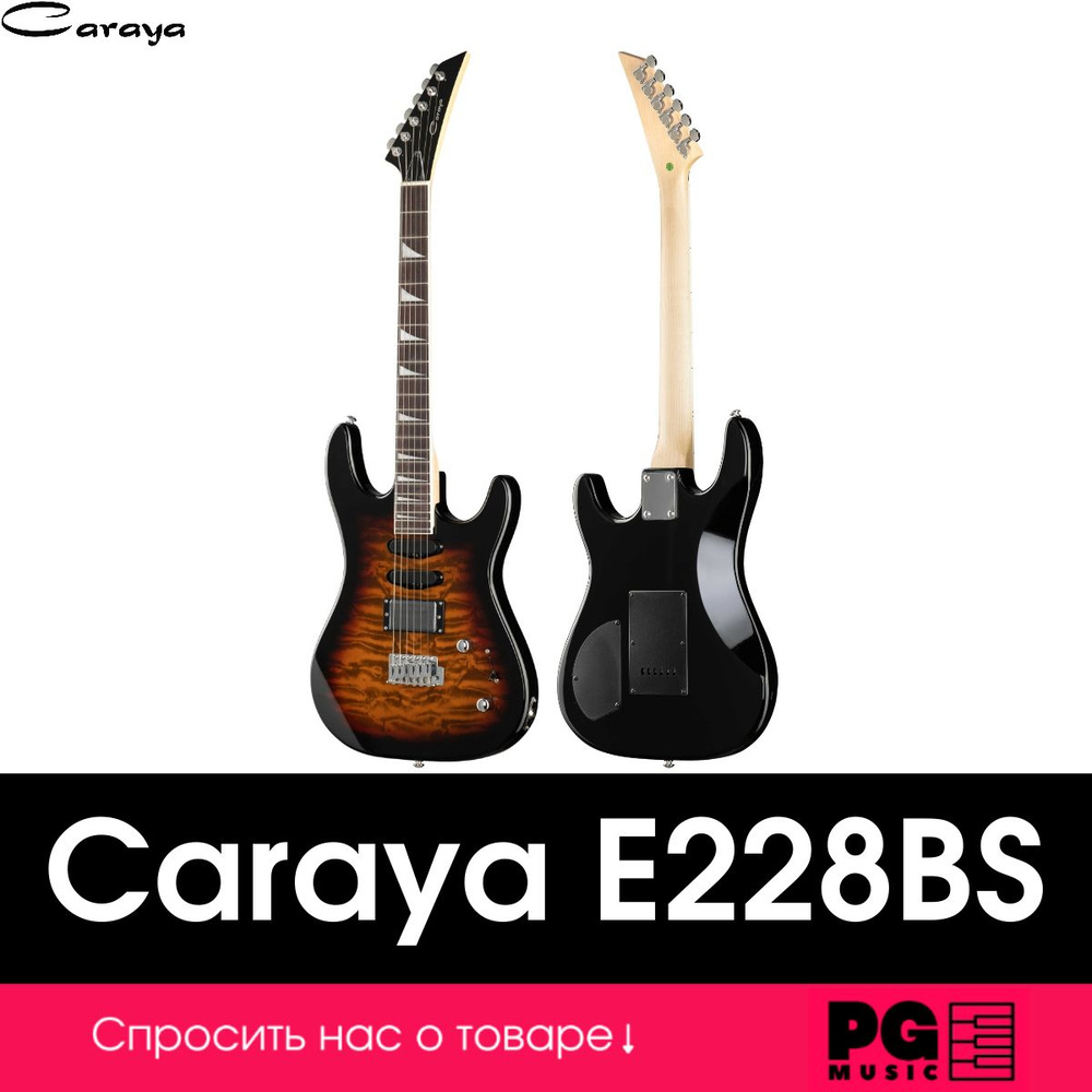 Электрогитара Caraya E228BS #1