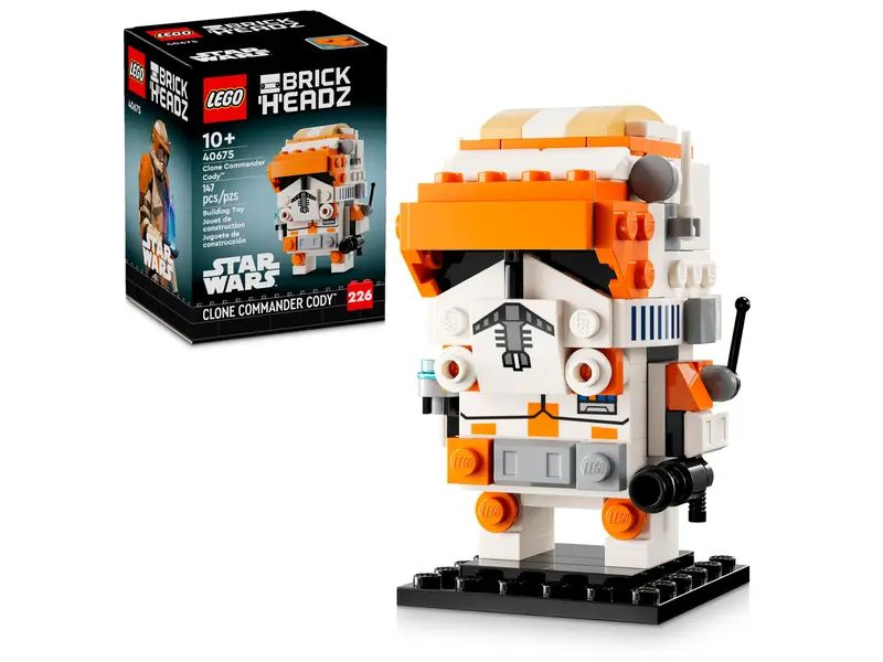 Конструктор LEGO Star Wars 40675 BrickHeadz Сувенирный набор Командир клонов Коди,147 деталей,10+  #1