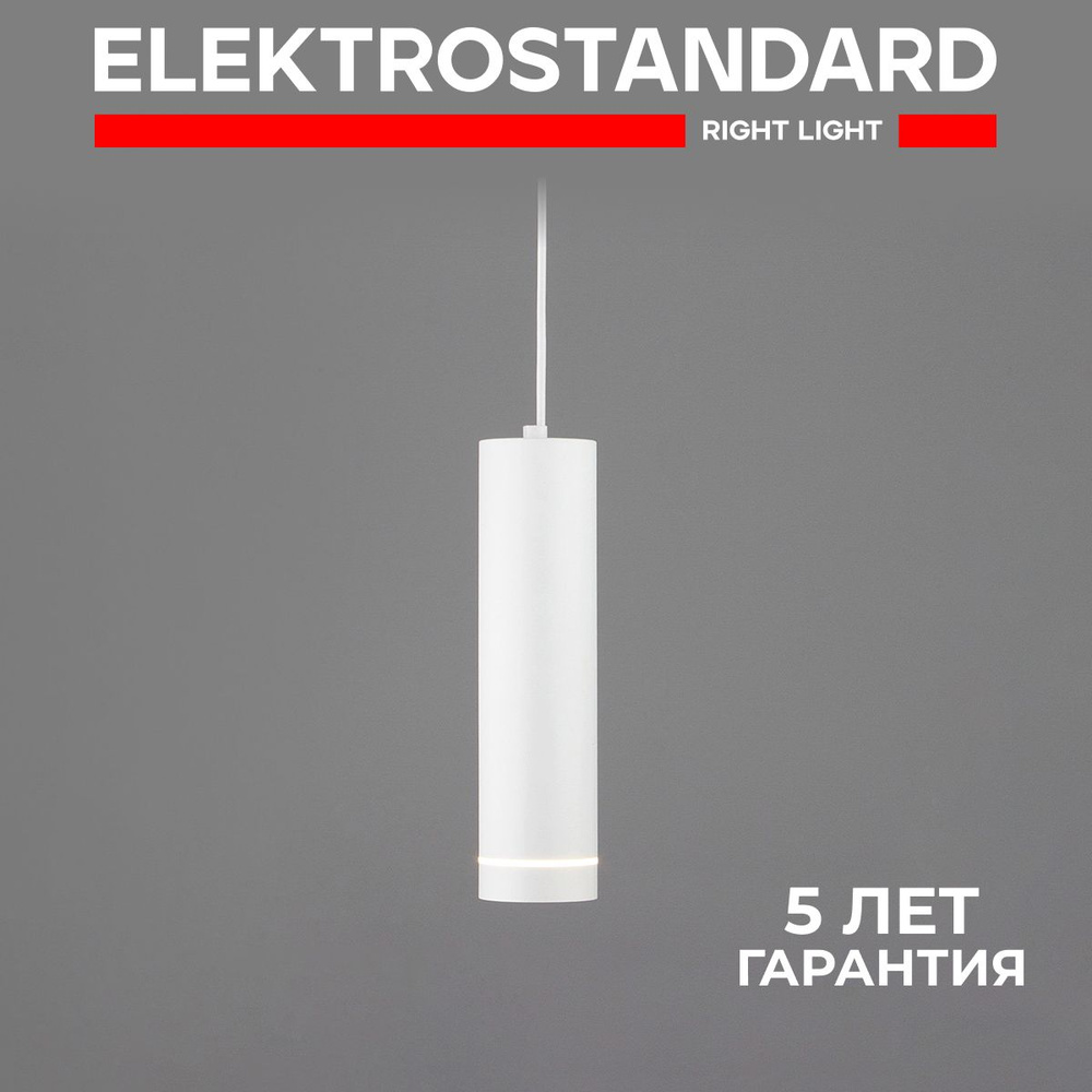 Подвесной светодиодный светильник с металлическим плафоном в стиле хай-тек Elektrostandard Topper DLR023 #1