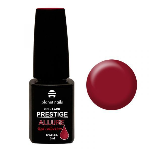 Гель-лак Planet Nails, "PRESTIGE ALLURE" Red Collection - 652, 8 мл #1