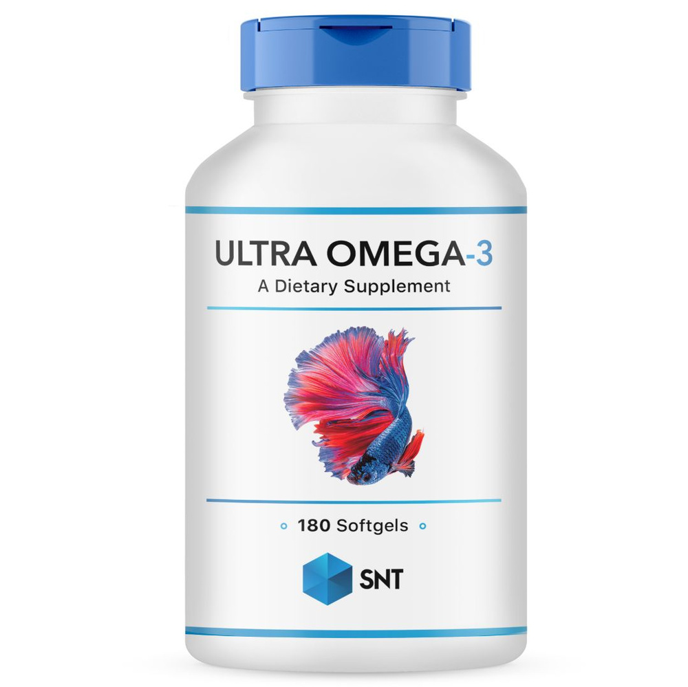 СНТ Омега 3, SNT Ultra Omega 1250, 180 капс - купить с доставкой по ...