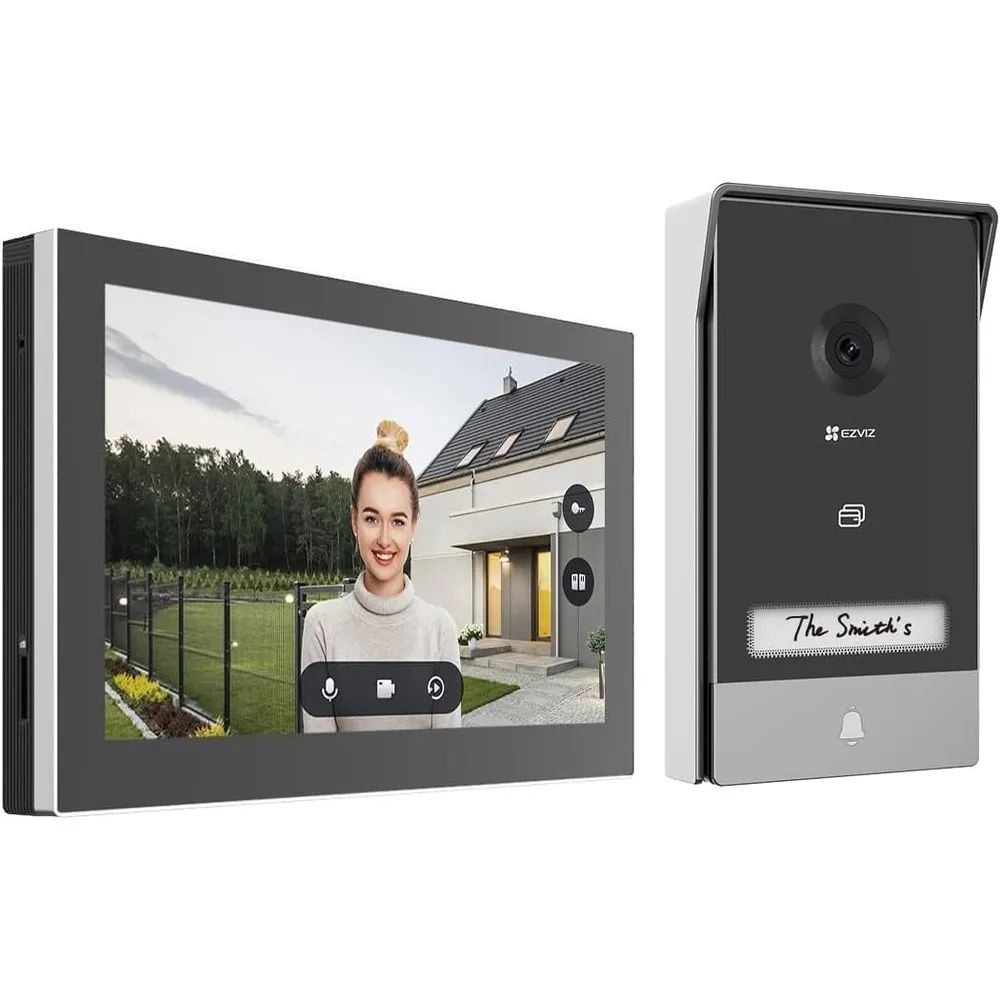 Ezviz CS-HP7 (3MP) Комплект умного видеодомофона купить по низким ценам в  интернет-магазине OZON (1613563860)