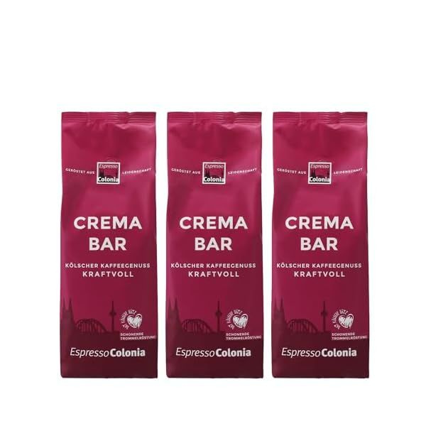 Espresso Colonia - Crema Bar - цельные зерна 3 x 1000г #1