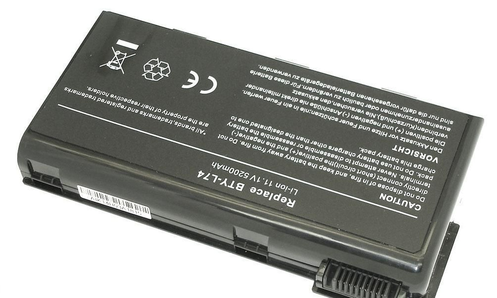 Аккумулятор для MSI A6205 5200mAh ноутбука акб - купить с доставкой по ...