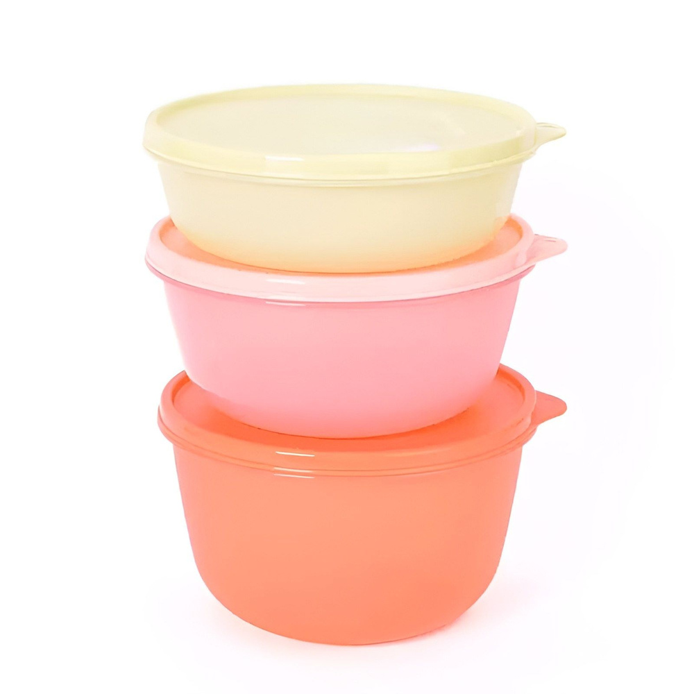 Tupperware Миска Хит-Парад, 1500 мл, 2000 мл, 1000 мл, 3 шт #1