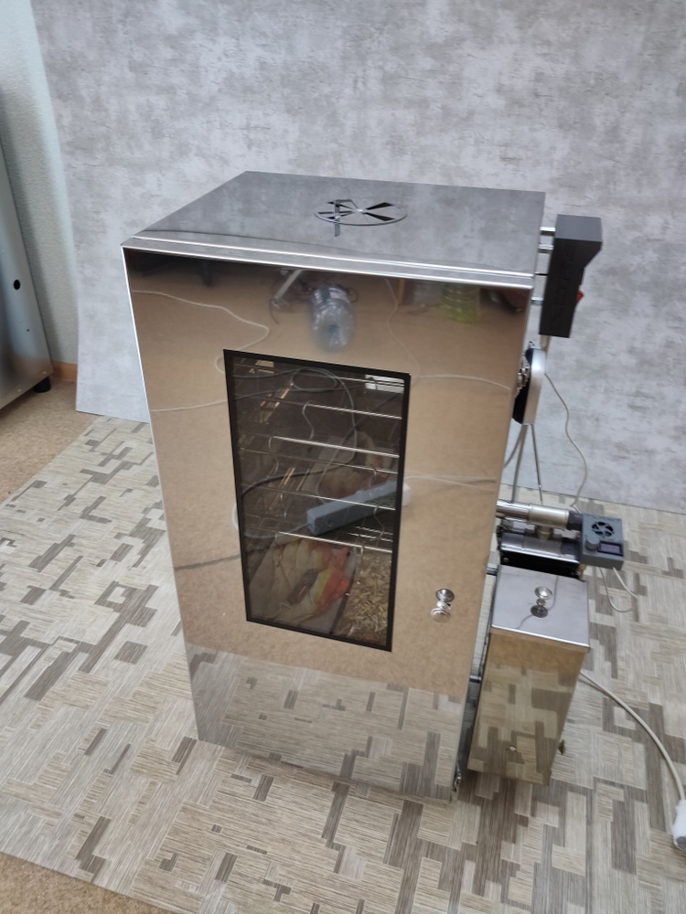 Коптильня горячего холодного копчения TERMIT HOT METALL PRO 110л до 20 ...
