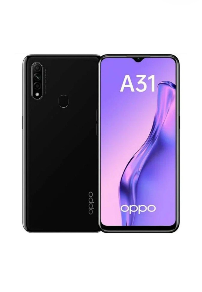 OPPO Смартфон A31 Global 8/256 ГБ, черный #1