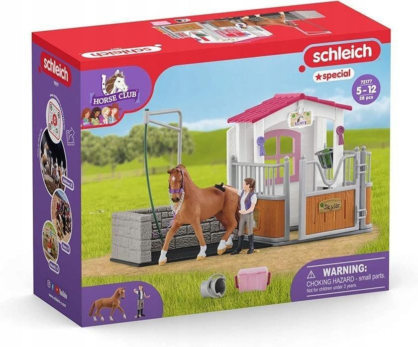 Игровой набор Schleich Horse Club 72177 Myjnia Dla Konia Konik #1