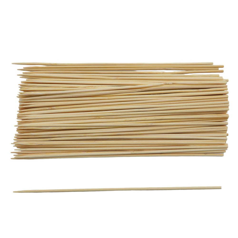 Шпажки бамбуковые флористические/ Топперы для цветов/ Основа для канапе ...