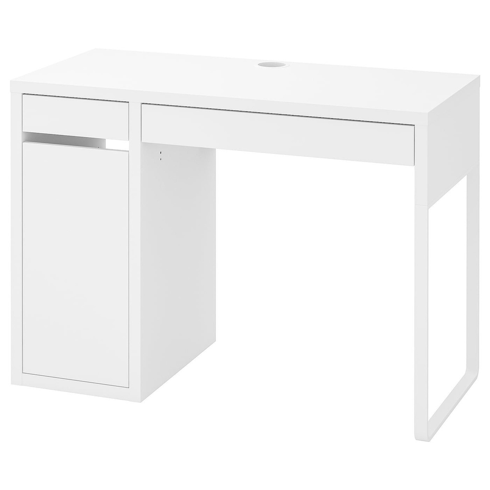 MICKE Письменный стол IKEA, 105x50 см, белый (00373919) #1