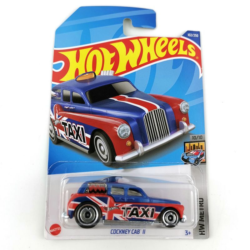 Машинка Mattel Hot Wheels 2022 C4982 Cockney Cab #1