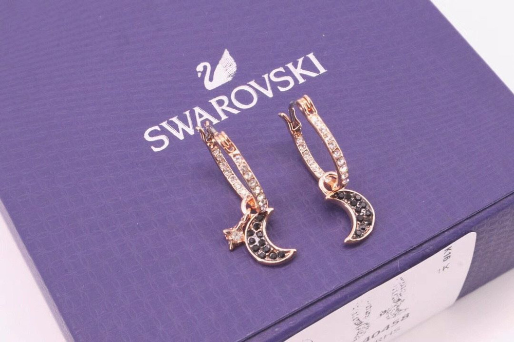 Swarovski Серьги подвески #1