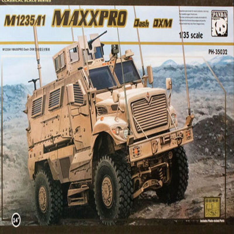 Сборная модель: M1235A1 MAXXPRO DASH DXM от компании Panda Hobby в масштабе 1:35  #1