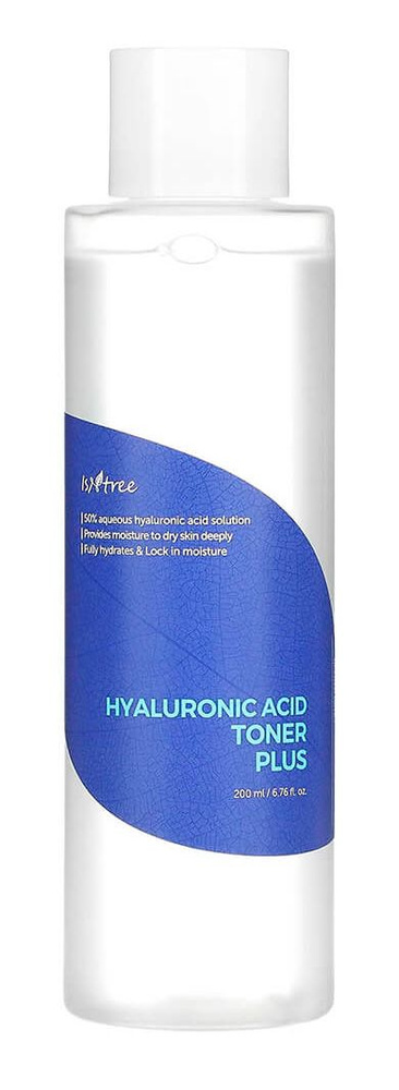 ISNTREE Усиленный тонер с гиалуроновой кислотой Hyaluronic Acid Toner Plus, 200 мл  #1