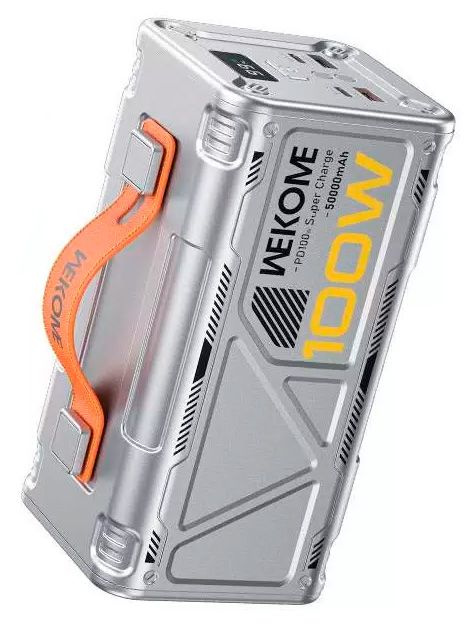 Внешний портативный многофункциональный аккумулятор Wekome Mecha Series Outdoor PowerBank 50000mAh 100W #1