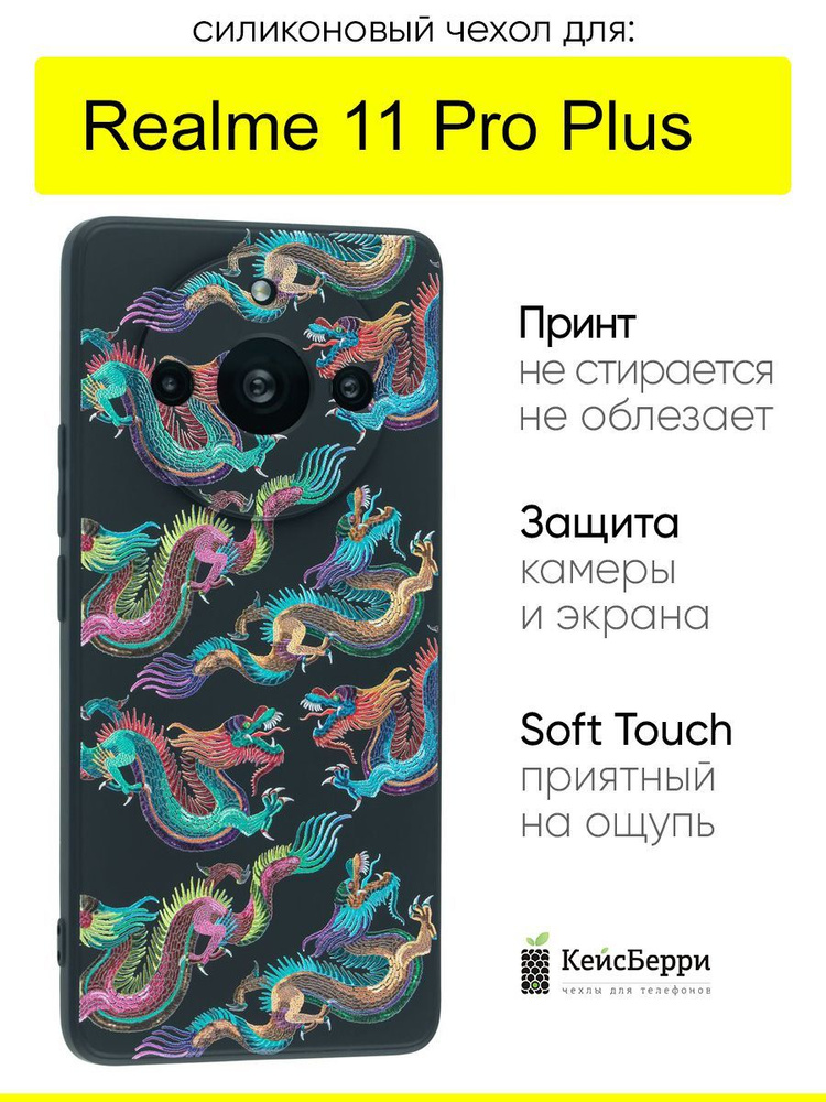 Чехол для Realme 11 Pro Plus, серия Soft #1