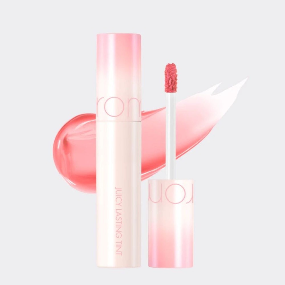 Глянцевый тинт для губ ROM&ND Juicy Lasting Tint, 31 Bare Apricot, 5 g (стойкая увлажняющая помада)  #1