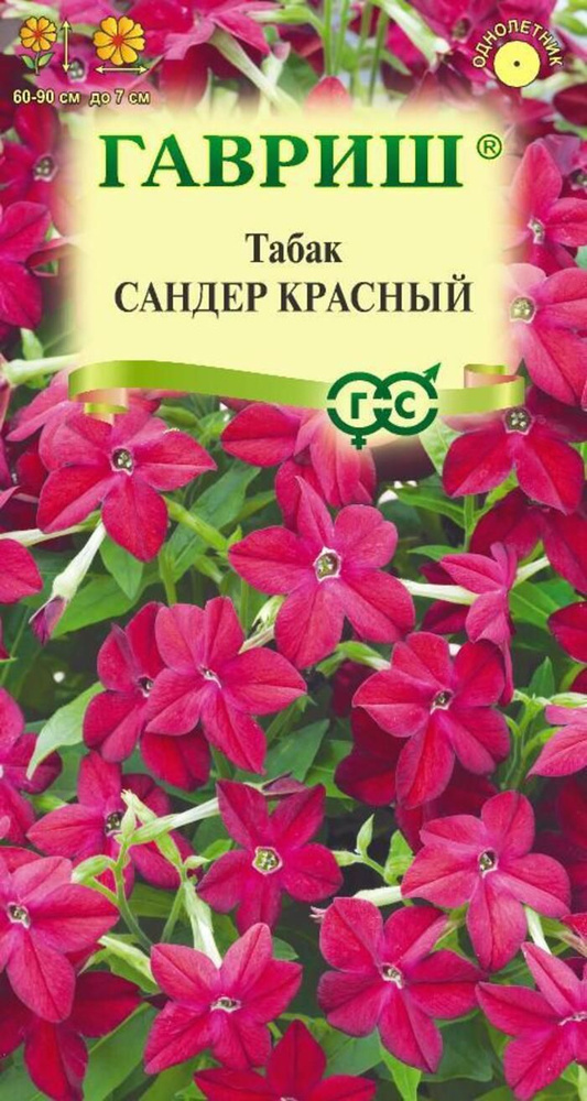 Семена Табак Сандер Красный, 0,05 г #1