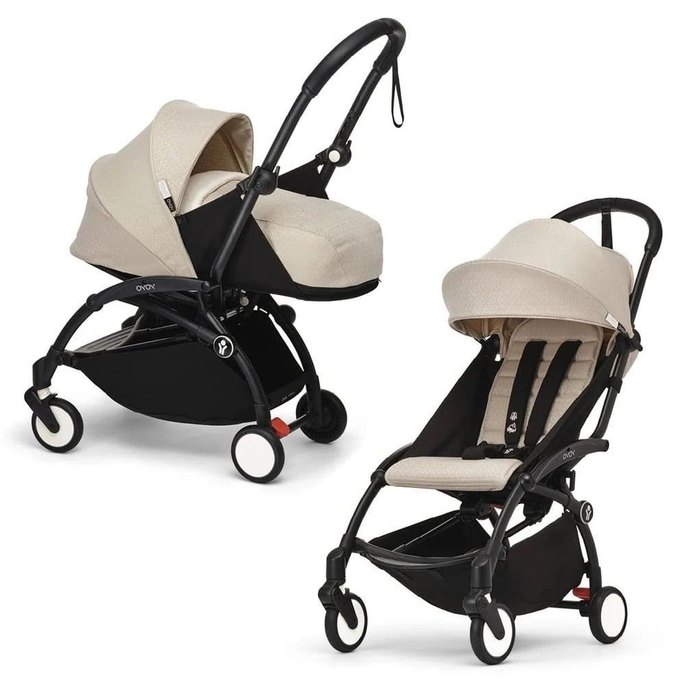 Коляска 2в1 Stokke YOYO 3 c мягкой люлькой New Born Pack Black Bonpoint #1