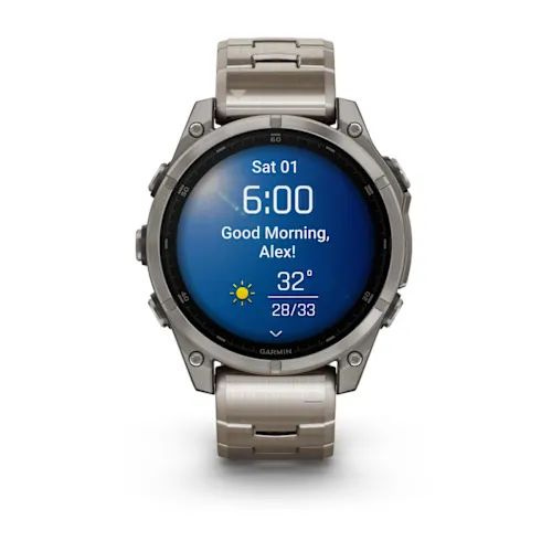 Garmin watch titanium online