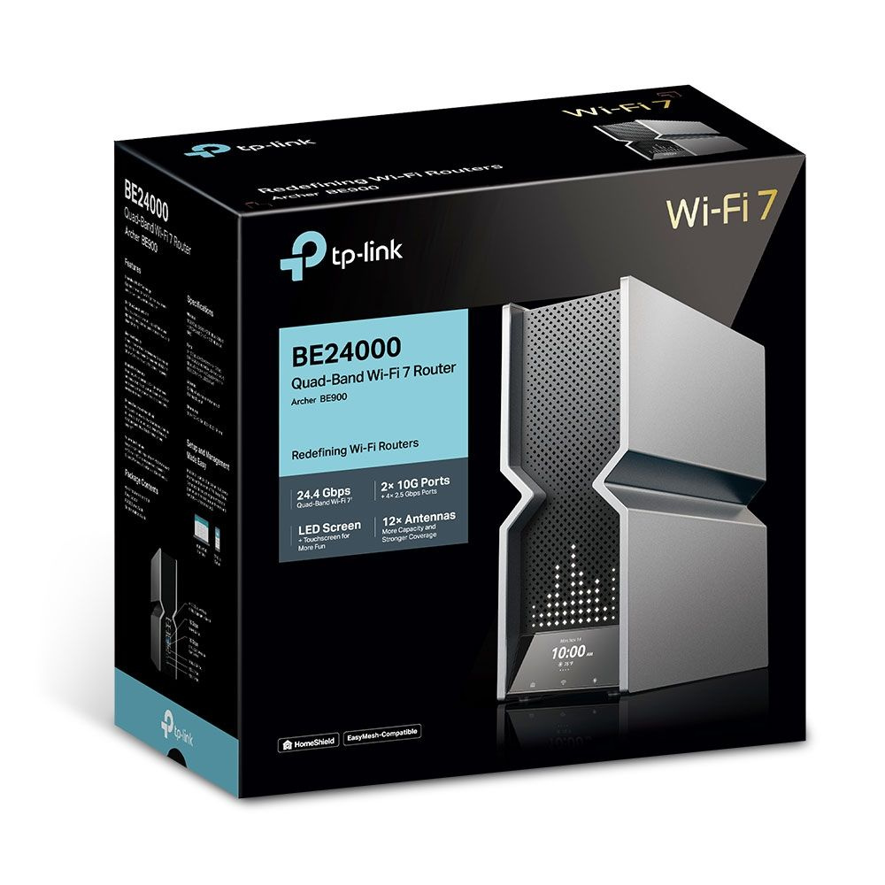 新品未開封　tp-link Archer BE900 Wi-Fi 7 ルーター Archer BE900 | BE24000 クアッドバンドWi-Fi 7ルーター | TP-Link 日本