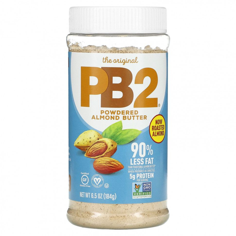 PB2 Foods, The Original PB2, Миндальная паста в порошке, 184 г #1