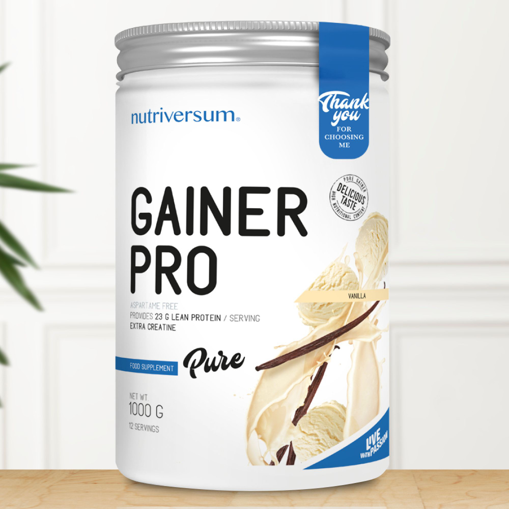 Гейнер Gainer Pro Nutriversum 1000 гр (ваниль) #1