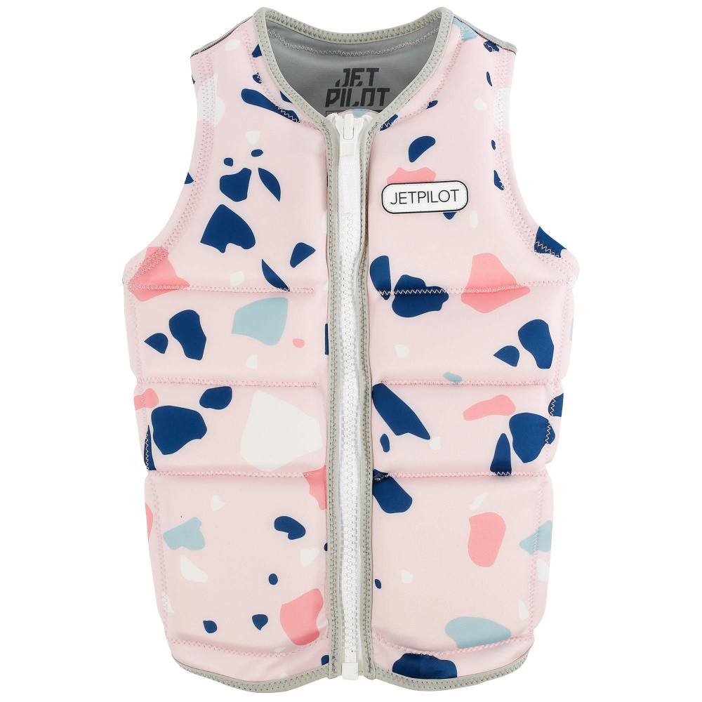 Детский неопреновый гидрожилет Jetpilot X1 Girls Neo Vest pink #1