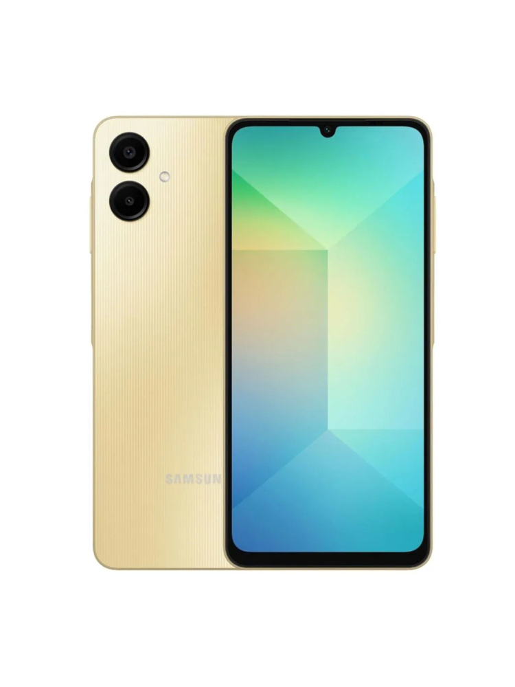 Samsung Смартфон Galaxy A06 EU 6/128 ГБ, золотой #1