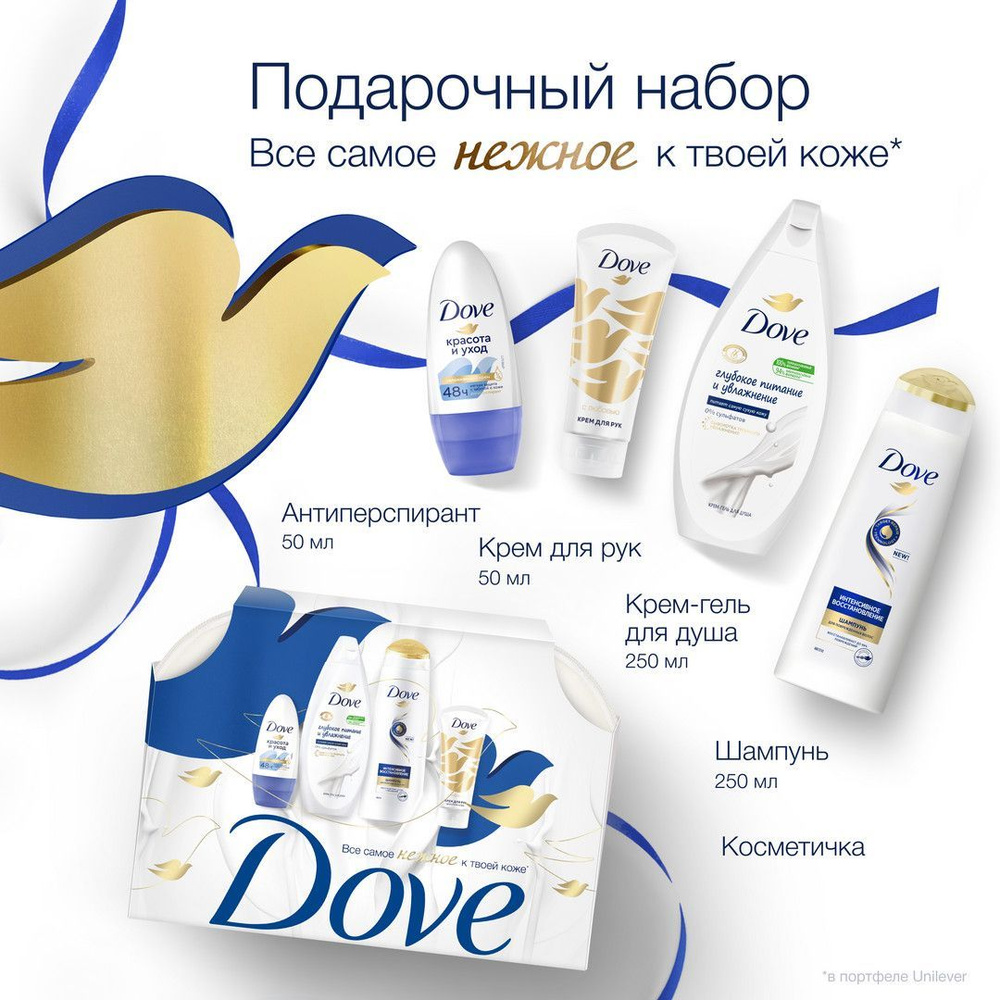 Подарочный набор Dove Нежнее к твоей коже #1