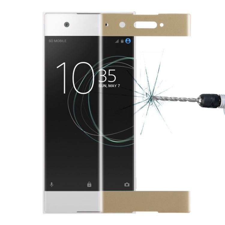 Для Sony Xperia XA1 0,33 мм 9H Термоспособность поверхностной поверхности 3D изогнутый полноэкранный #1