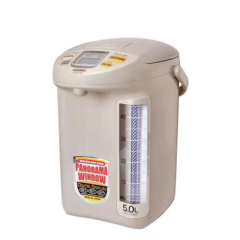 Термопот Zojirushi CD-LCQ50, 5л, премиум-класс, белый /серый цвет ...