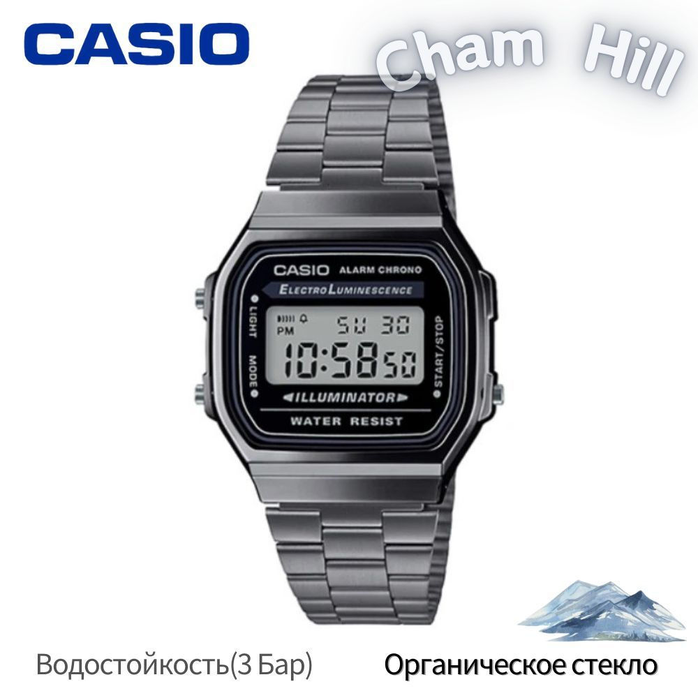 Casio Часы наручные Кварцевые A168 #1