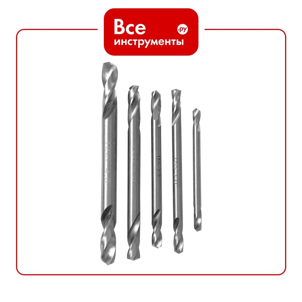Набор сверл двусторонних под заклёпки 2.4-4.8 мм VIRA 554350 #1