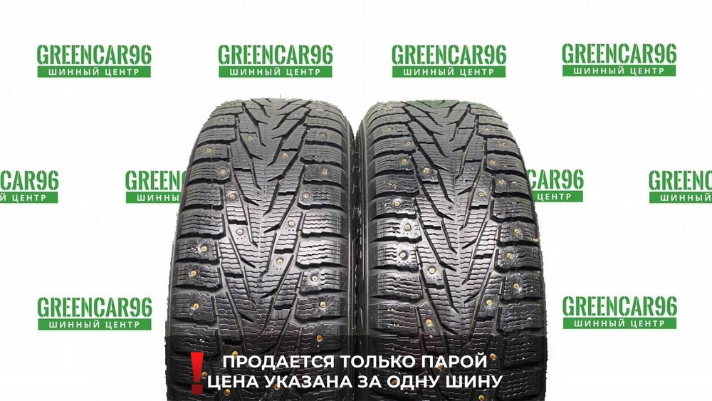 Nokian Hakkapeliitta 7 Шины с пробегом зимние 225/65  R17 100T Шипованные #1