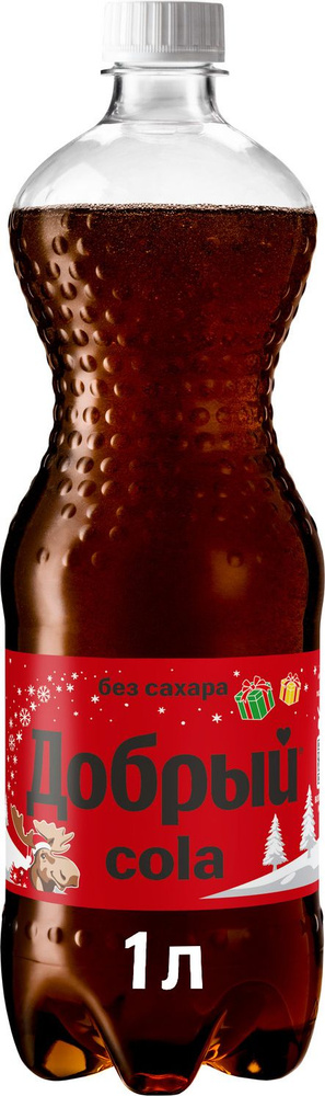 Газированный напиток  Добрый Cola без сахара, 1 л #1